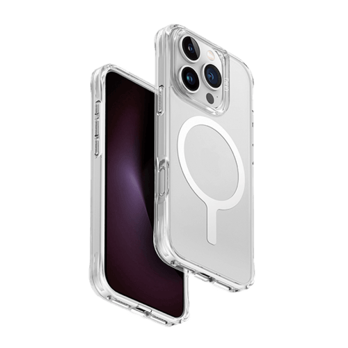 Uniq Hybrid Lifepro Xtreme MagSafe Case for iPhone 16 Pro - Dove Frost Clear