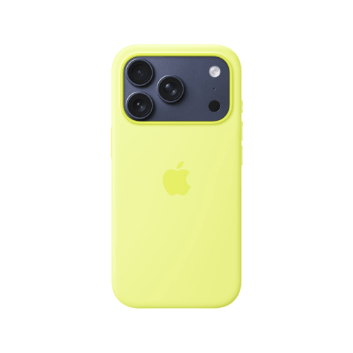 Apple Silicone MagSafe Case for iPhone 17 Pro Max - Neon Yellow