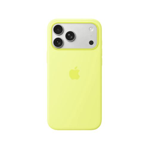 Apple Silicone MagSafe Case for iPhone 17 Pro Max - Neon Yellow