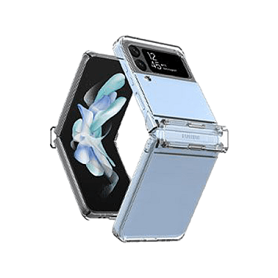 Araree Nukin 360 pc With Tpu Case for Galaxy Z Flip 4 - Clear
