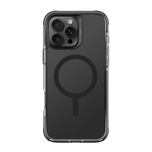 Uniq Hybrid Combat MagSafe Case for iPhone 16 Pro - Carbon Black