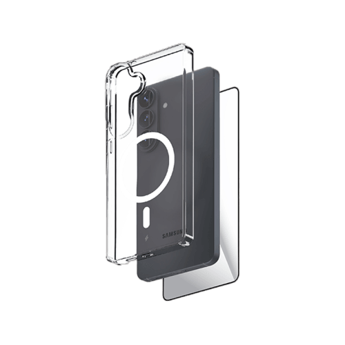 Smart Premium Ultraguard Bundle Case + Screen protector for Galaxy S26 Plus - Clear