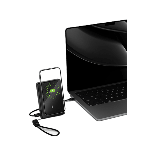Smart MagCool Qi2 45W 10000mAh Wireless Power Bank - Black