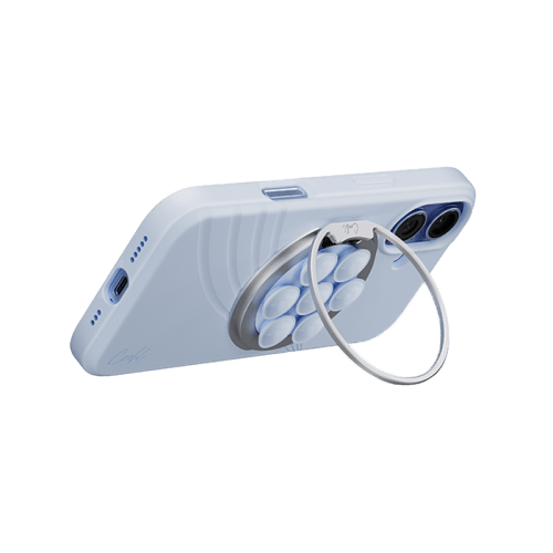 Uniq Coehl Luna Magnetic Suction Kickstand With Mirror - Dewdrop Blue