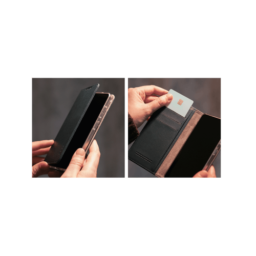 Araree Mustang Diary Wallet Case for Galaxy S26 Ultra - Black