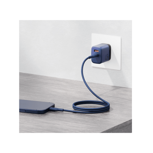 Energea Flow 480mbps USB-C to USB-C 60W Cable 1.5M - Black