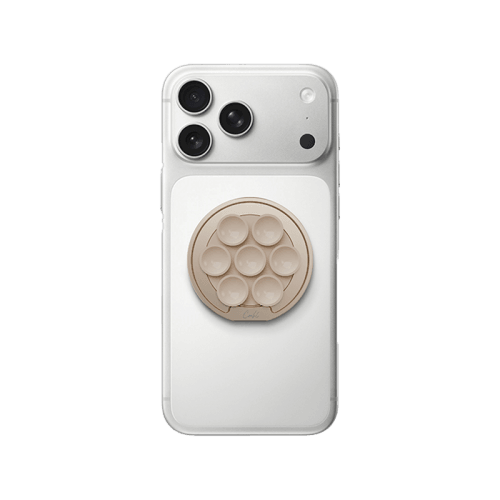 Uniq Coehl Luna Magnetic Suction Kickstand With Mirror - Milk Sand
