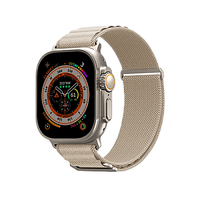 SkinArma Kobu Watch Strap for Apple Watch 49/45/44mm - Ivory