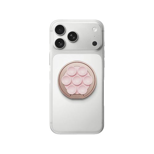 Uniq Coehl Luna Magnetic Suction Kickstand With Mirror - Cloud Pink
