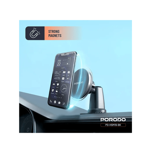 Porodo 2 In 1 Magsafe Car Mount - Black