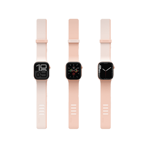 Uniq Revix IV Reversible Magnetic Strap For Apple Watch 42/41/40mm - Petal Pink/ Misty Rose