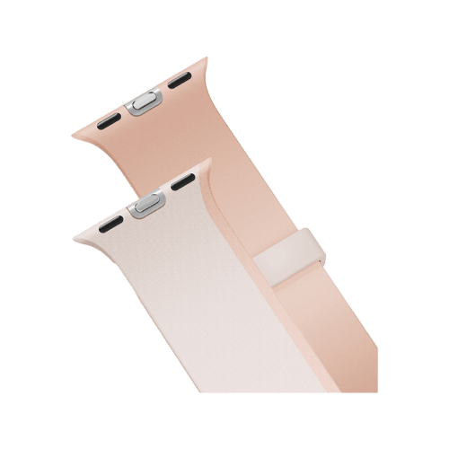 Uniq Revix IV Reversible Magnetic Strap For Apple Watch 42/41/40mm - Petal Pink/ Misty Rose