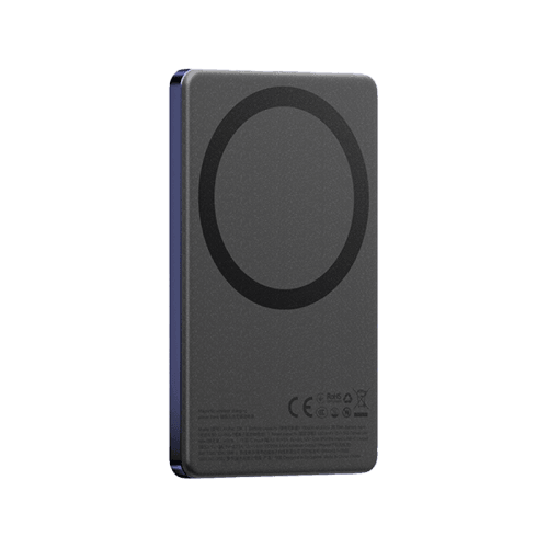 Energea AluPac Mini Aluminum MagSafe 5000mAh Power Bank - Indigo Blue