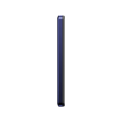 Energea AluPac Mini Aluminum MagSafe 5000mAh Power Bank - Indigo Blue