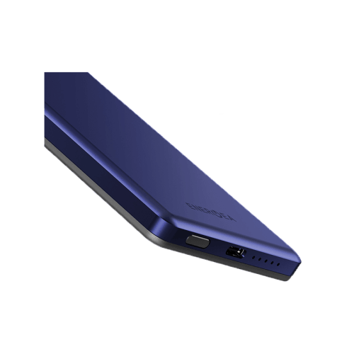 Energea AluPac Mini Aluminum MagSafe 5000mAh Power Bank - Indigo Blue