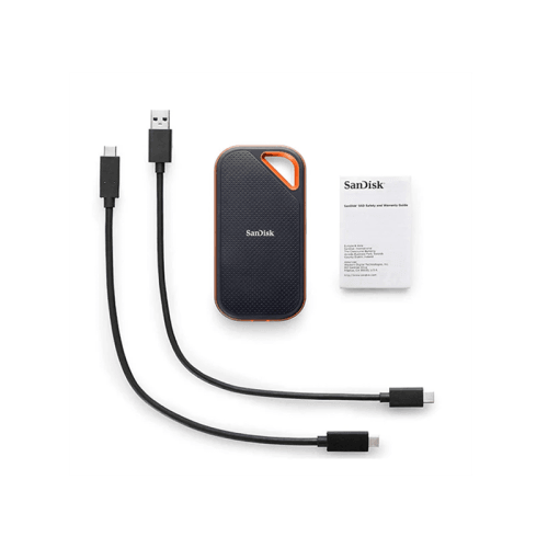 SanDisk Extreme Pro Portable SSD 1TB External Hard Drive - Black