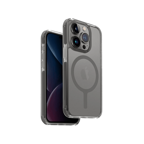 Uniq Hybrid Combat MagSafe Case for iPhone 15 Pro - Frost Grey