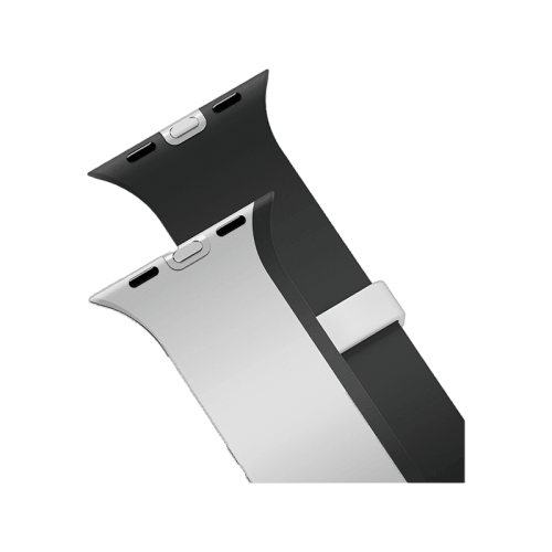 Uniq Revix IV Reversible Magnetic Strap For Apple Watch 49/46/45/44mm - Mist Grey/ Black