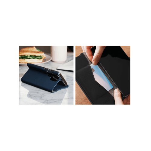 Araree Bonnet Diary Stand Wallet Case for Galaxy S26 Ultra - Ash Blue