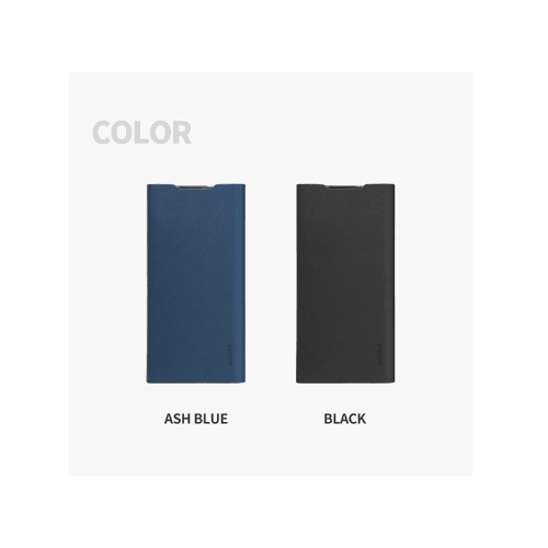 Araree Bonnet Diary Stand Wallet Case for Galaxy S26 Ultra - Ash Blue