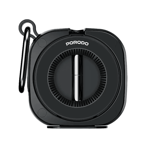 Porodo Loop Adjustable Travel Mount Magnetic Phone Holder - Black