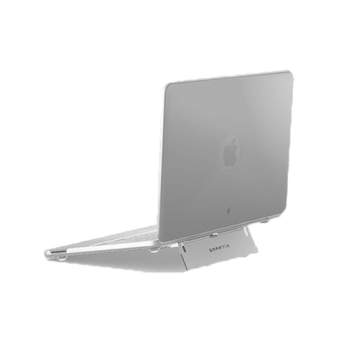 Smart Ultraguard Frosted Transparent Shell with Stand for Macbook Neo 13" (2026)