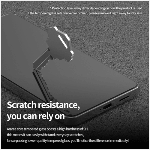 Araree Core Privacy Screen Protector for Galaxy S26 Ultra