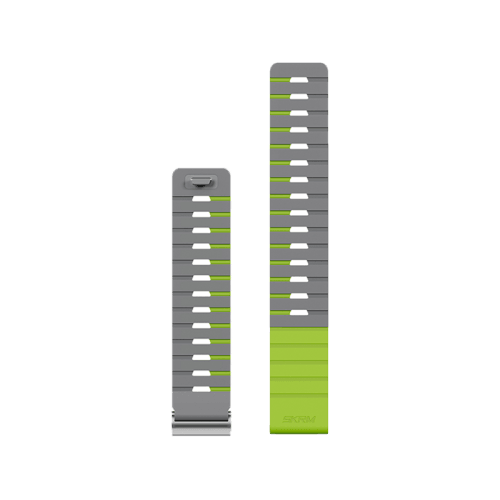 SkinArma Gemini Magnetic Watch Band for Whoop 5.0 - Lime Green