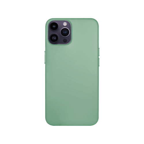 Smart Premium Silicone Magnetic Case for iPhone 14 Pro Max - Green