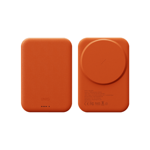 Uniq Lyden Lexa MagSafe USB-C PD 5000mAh Power Bank - Flame Orange