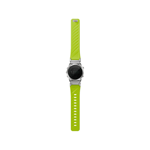 Uniq Fluo Magnetic Smart Watch Strap with Removable Connector For Garmin Watch 26mm Lug - Dark Lime