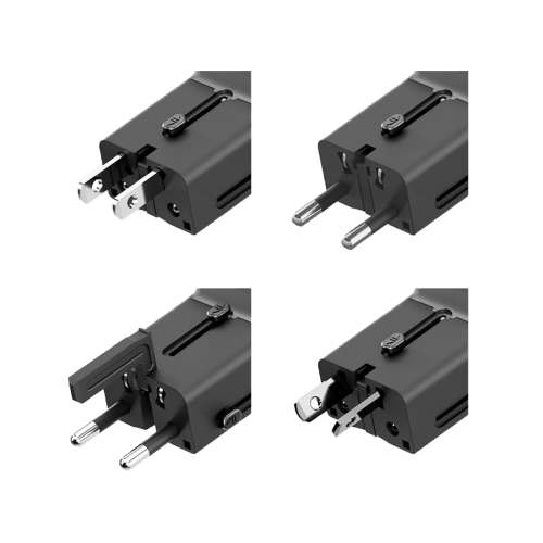 Energea TravelGo Adapter 30 2 Port USB-C 30W PD Travel Adapter - Gunmetal