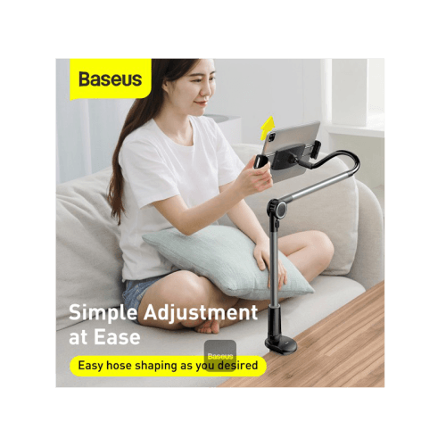 Baseus Otaku Life Rotary Adjustment Lazy Holder Pro for Mobile Phone and Tablet - Grey
