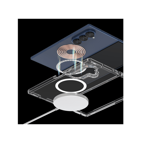 Araree Duple Magsafe Case For Samsung Galaxy Z Fold 7 - Clear