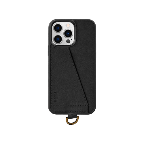 Torrii Koala-P Case with Two Card Slots And Finger Strap For iPhone 11 Pro - Black