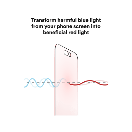 BodyGuardz Red Light Converter Glass Screen Protector for iPhone 17 Pro