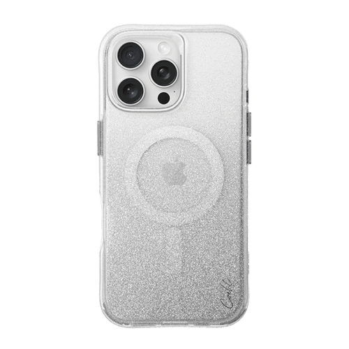 Uniq Coehl Lumino MagSafe Case for iPhone 16 Pro Max – Sparkling Silver