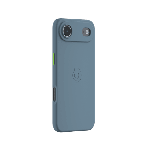 Goui Magnetic Case With Magnetic Bars for iPhone Air + Magnetic Strap  - Steel Grey