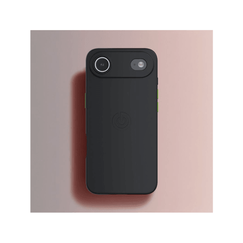 Goui Magnetic Case With Magnetic Bars for iPhone Air + Magnetic Strap  - Black Stone