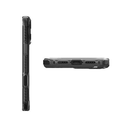 Uniq Hybrid Combat Magsafe Case for iPhone 17 - Carbon Black