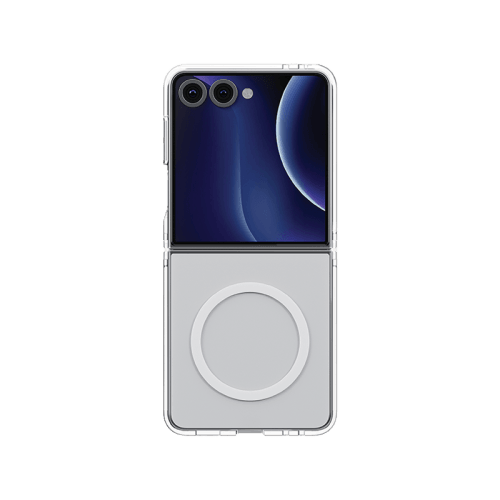 Uniq Hybrid Lfepro Xtreme MagSafe Case for Samsung Galaxy Flip 7 - Crystal Clear