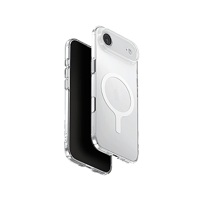 Uniq Airsuit Magsafe case for iPhone Air - Glossy Clear\White