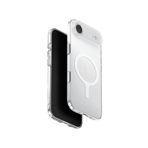 Uniq Airsuit Magsafe case for iPhone Air - Glossy Clear\White