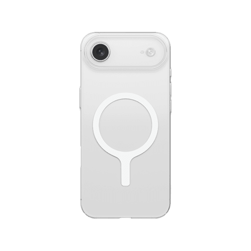 Uniq Airsuit Magsafe case for iPhone Air - Glossy Clear\White