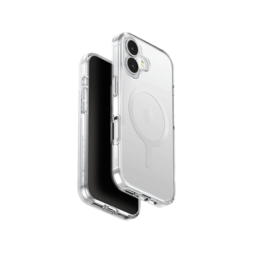Uniq Hybrid Clario MagSafe Case for iPhone 17 - Lucent Clear