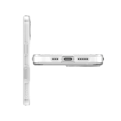 Uniq Hybrid Clario MagSafe Case for iPhone 17 - Lucent Clear