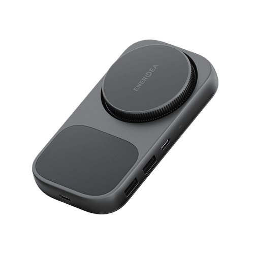 Energea Widock Plus 7 In 1 USB-C Hub With Wireless Charger - Gunmetal