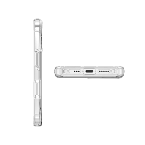 Uniq Hybrid Lifepro Xtreme MagSafe Case for iPhone 17 - Frost Clear / White