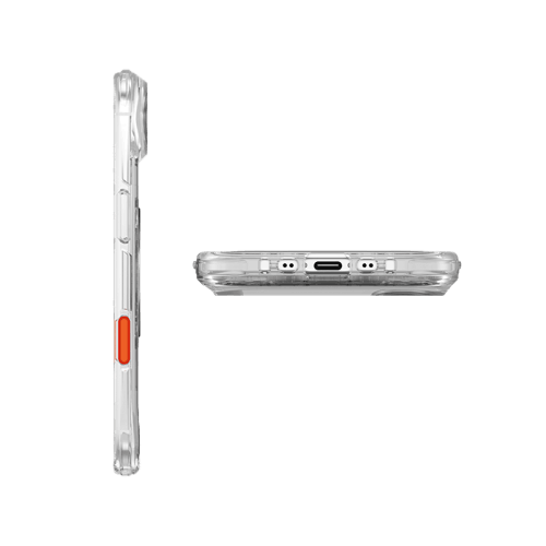 Uniq Hybrid Swivix With 360 Rotating Kickstand MagSafe Case for iPhone Air- Lucent Clear
