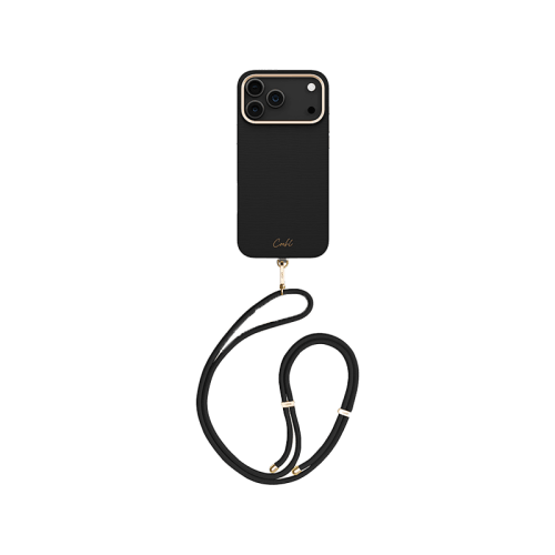 Uniq Coehl Mirelle MagSafe Case for iPhone 17 Pro - Ebony